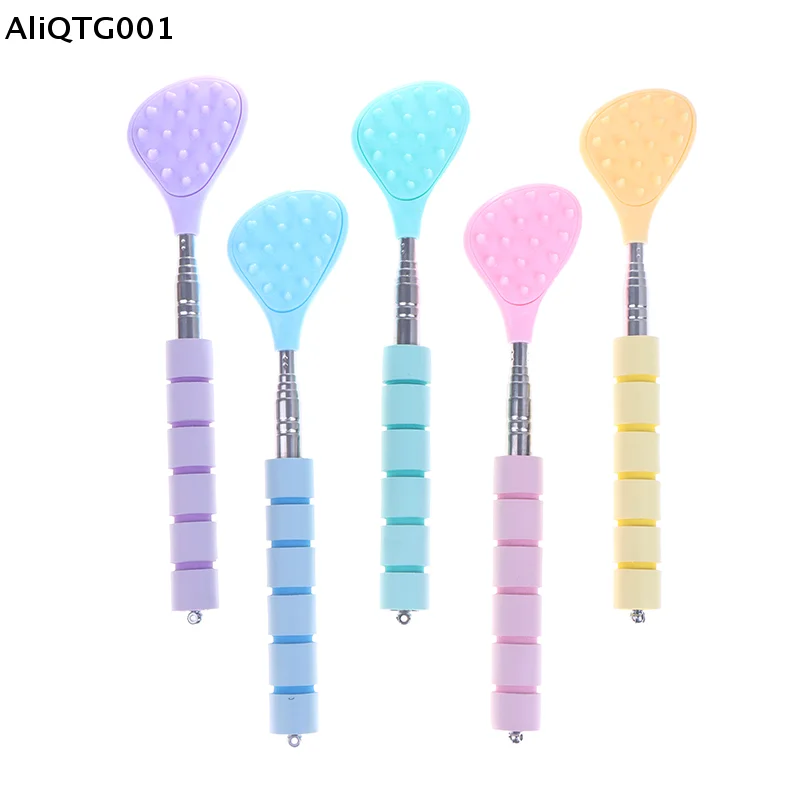 

Выдвижная массажная палочка-чесалка для спины в форме кактуса, с 2 размерами шипов, портативная, для мужчин и женщин