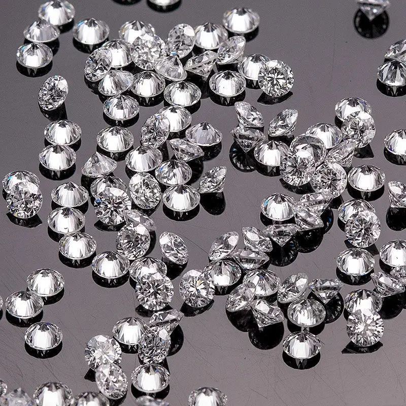 D VVS-VS Top Melee Lab Grown Diamonds 0.8mm ~ 4mm HPHT Full Cut VVS-VS Loose Diamond Wholesale