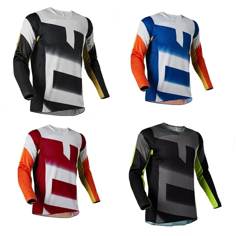 

Новая рубашка для мотокросса команды эндуро, мотоциклетная куртка, футболка для бездорожья, MTB велосипед, мото трикотаж с длинными рукавами Maillot Ciclismo