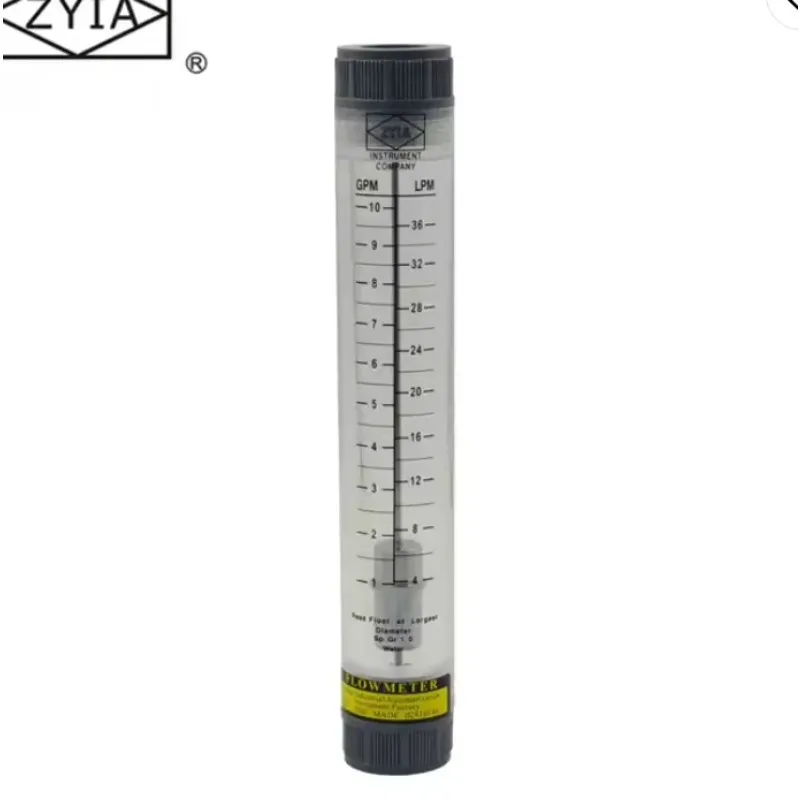 

【2026】Factory Price Plastic Acrylic 2" Inch Water Flow Meter Tube Type LZM-G