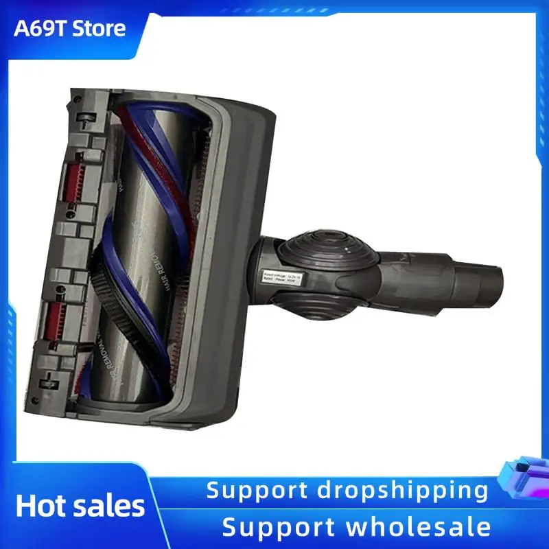 

A69T Quick-Release Anti-Tangle Cleaner Head For Dyson V7/V8/V10/V11/V15 Vacuum Cleaner Parts With Switch Lock For Hardwood Floor