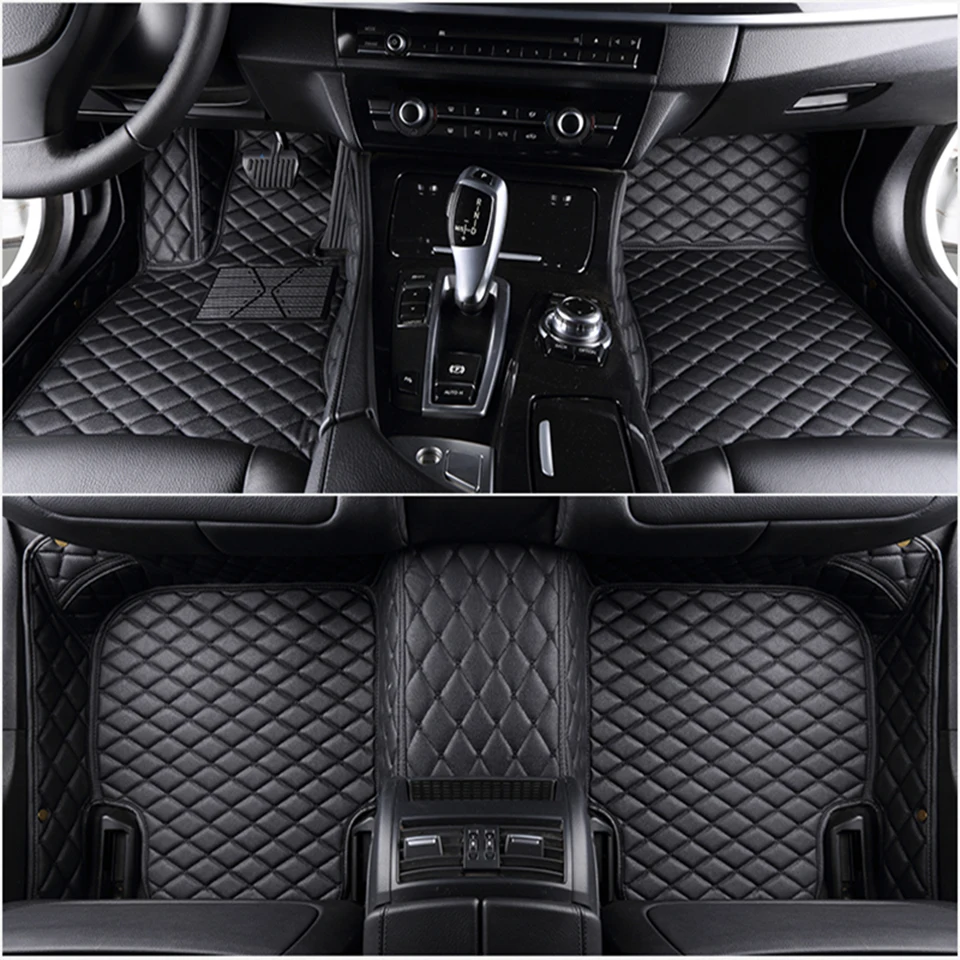 Custom Car Floor Mats For BMW X1 E84 2009 2010 2011 2012 2013 2014 2015 Year Auto Interior Details Car Accessories Carpet