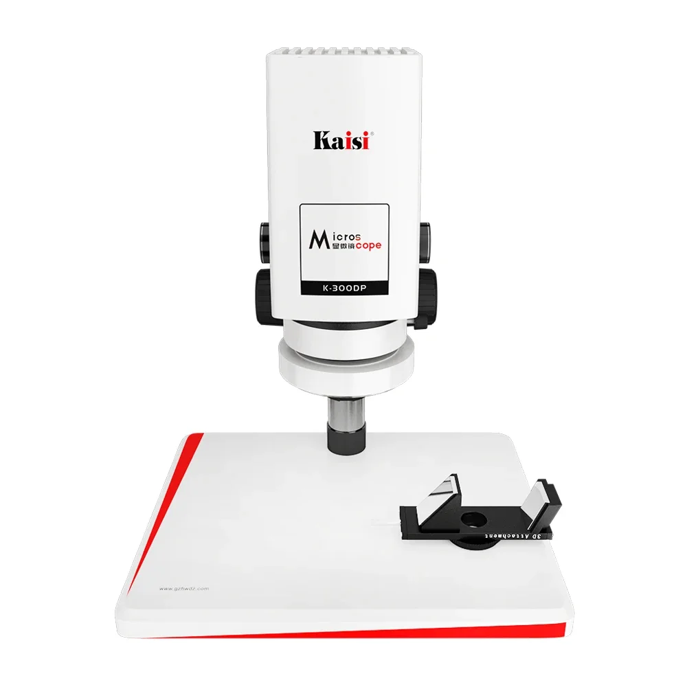 

360 Degree Ranging Kaisi 300DP Auto Zoom 3D Effect Video Microscope With12" Screen