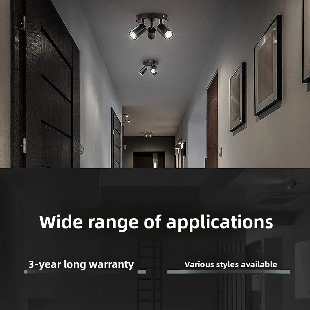 Minimalism Home Improvement Ceiling Lighting Led Anti-glare Ceiling Surface Spotlight Lighting Corridor Indoor Ceiling Light