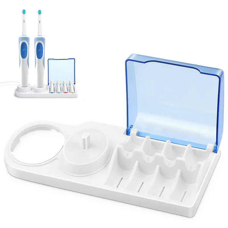 Toothbrush Holder Bracket for Oral B Electric Toothbrush Stander Base Replacement Brush Heads Storage Cover With Charger Hole