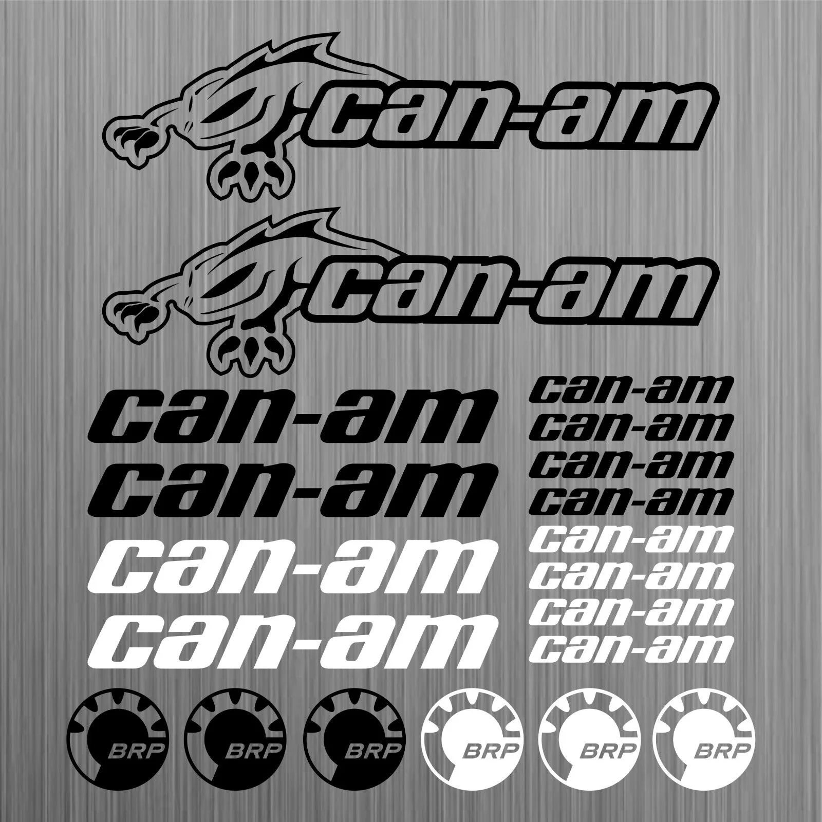 

Для can-am canam BRP наклейка quad ATV наклейка 20 штук автостайлинг