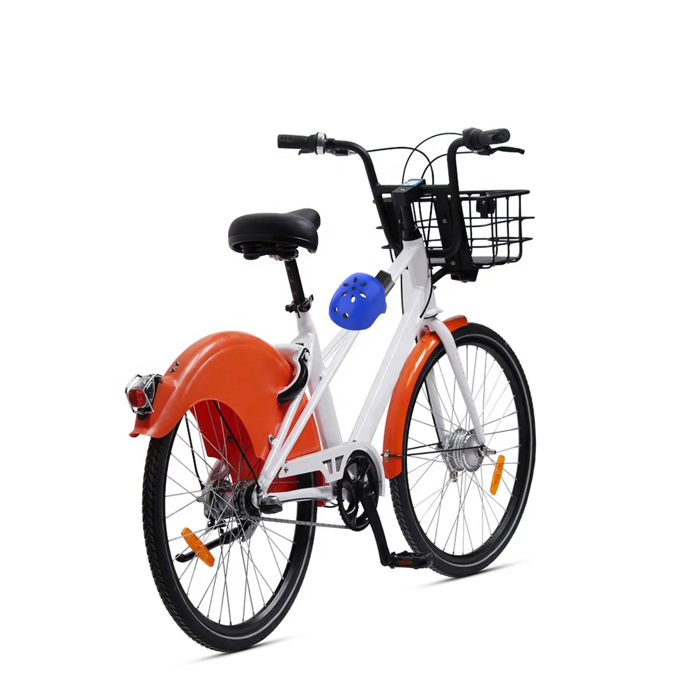 Acessórios de bicicleta mini bicicleta portátil anti-roubo bloqueio de capacete de bicicleta