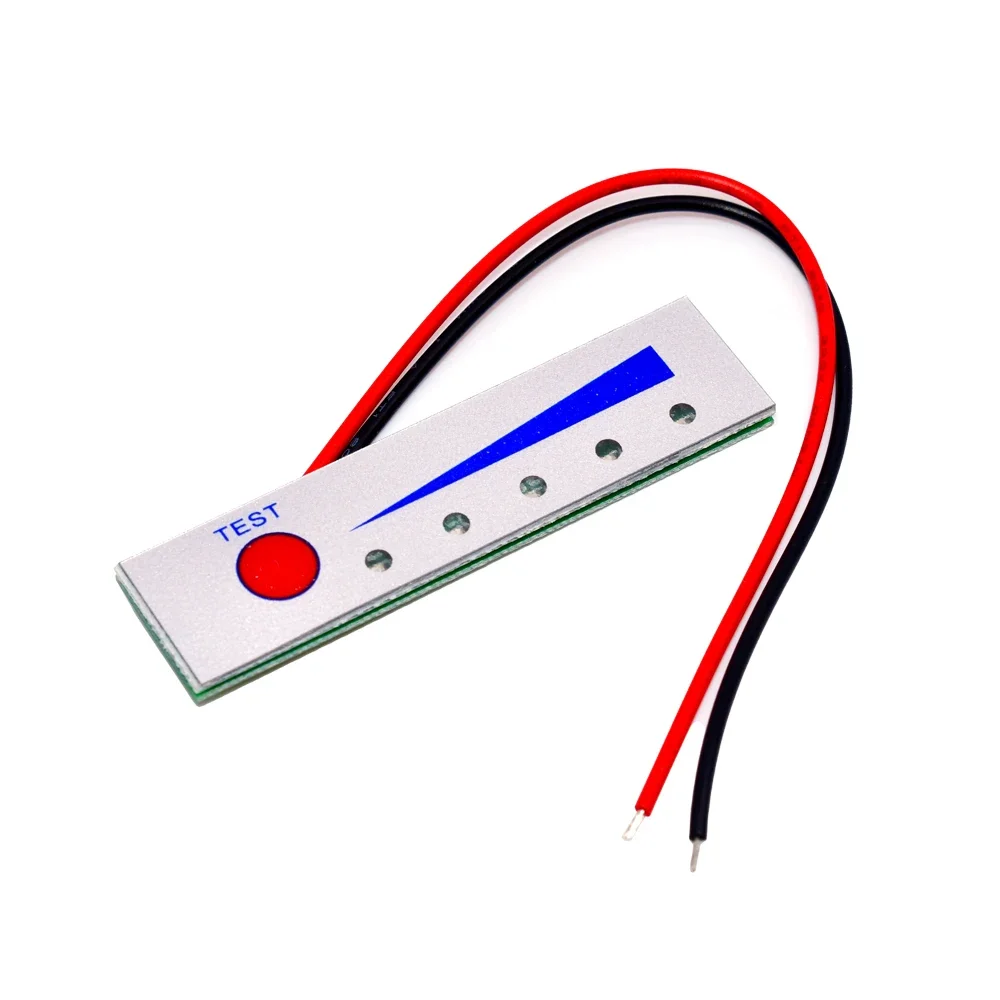

Battery Indicator Board Mini Portable Battery Check Voltage Capacity Indicator Tester for Li ion/Li polymer Batteries
