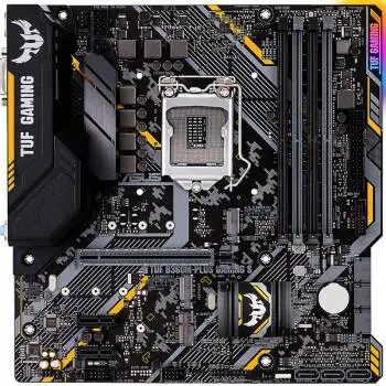 Imagem -03 - Asus B360m-plus Gaming s Placa-mãe Intel Lga1151 B360 Chipconjunto Dimm Ddr4 Suporte i7 8700 8700k 8500 Cpu