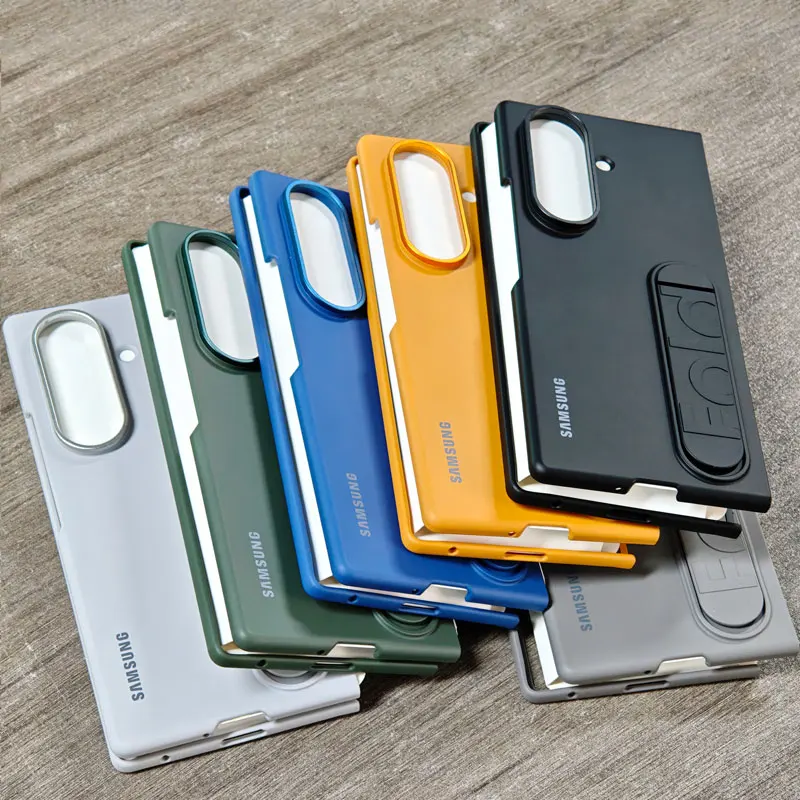 Luksusowe etui z funkcją stojaka do Samsung Galaxy Z Fold7 Fold 7, plastikowe, odporne na wstrząsy, twarda obudowa ochronna do Z Fold7 5G — zdjęcie produktu 4