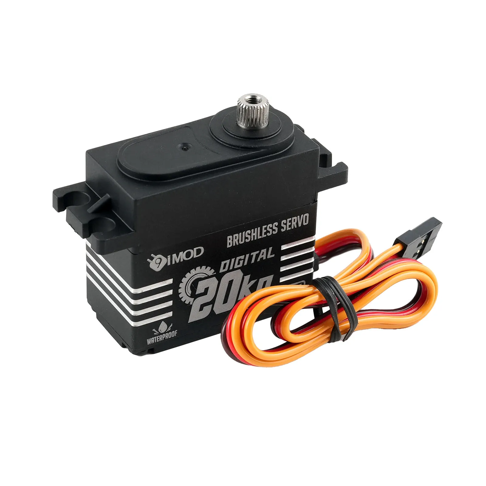 

20KG Digital Servo Metal Gear Brushless Motor 180°/270° Waterproof for RC Robot Car Crawler DIY