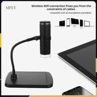 Wifi Digital Microscope 1000X Zoom HD 1080P Electronic Microscope With Adjustable Stand USB Coin Microscope for IOS Android