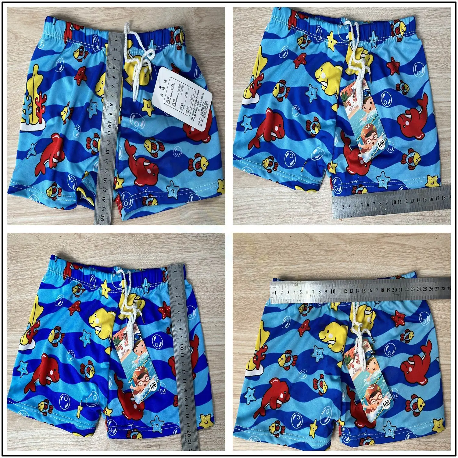Boys Swimming Shorts Cartoon Swimwear Bathing Suit Trunks Children Swim Beach Wear Briefs Swimsuit Beachwear for 1-4years old