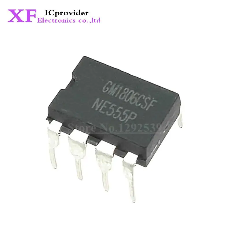 200PCS New NE555 NE555P 555 Timers DIP-8