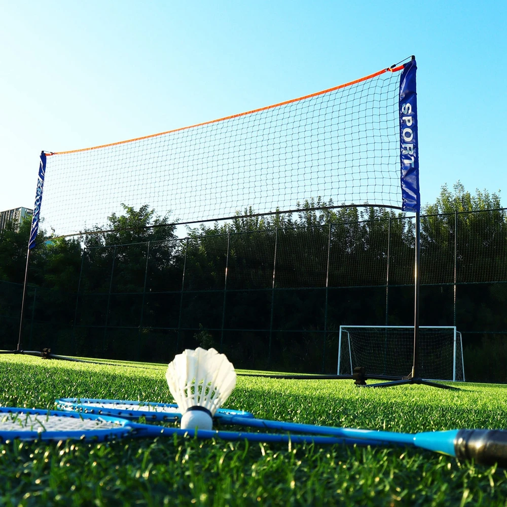 Red de voleibol de bádminton estándar para entrenamiento deportivo profesional, Red de fácil configuración para tenis al aire libre, ejercicio, 3,1/4,1/5,1/6,1 m