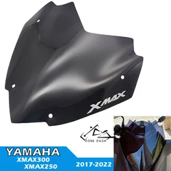 Motorcycle Sports Windshield WindScreen Visor Viser Fits For XMAX300 2021 XMAX250 XMAX 400 300 250 2018-2022 Double Bubble