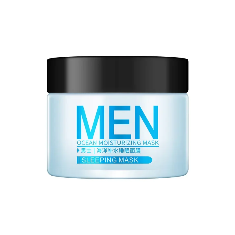 

70g LAIKOU Men Moisturizing Facial Mask Face Mask Beauty Oil Control Hydrating Sleeping Face Masks Korean Skin Care Products