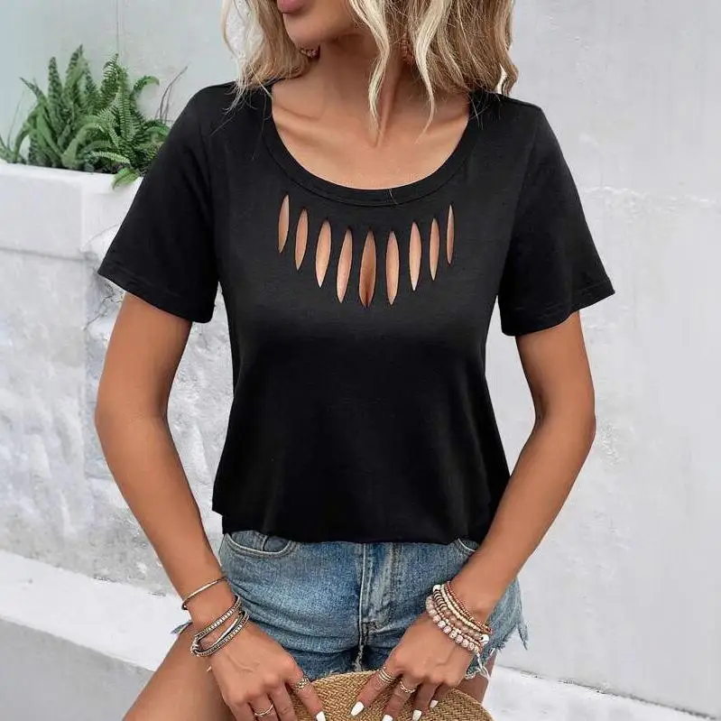 المرأة الجوف خارج ort irt سليم صالح تي شيرت كلية Sle لصق اللون بلو البلوز الأعلى السيدات Faion الشتاء جمع