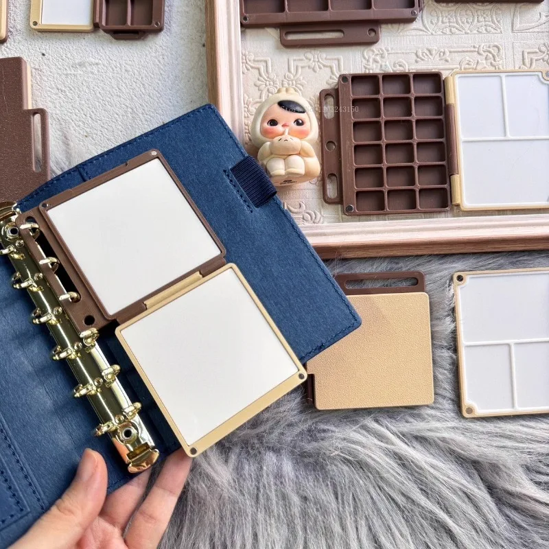 50/60/100 مللي متر لوحة سيراميك ألوان مائية حزمة فرعية صندوق رسم طالب في الهواء الطلق السفر اللوحة العمل تلوين لوازم الفن #5