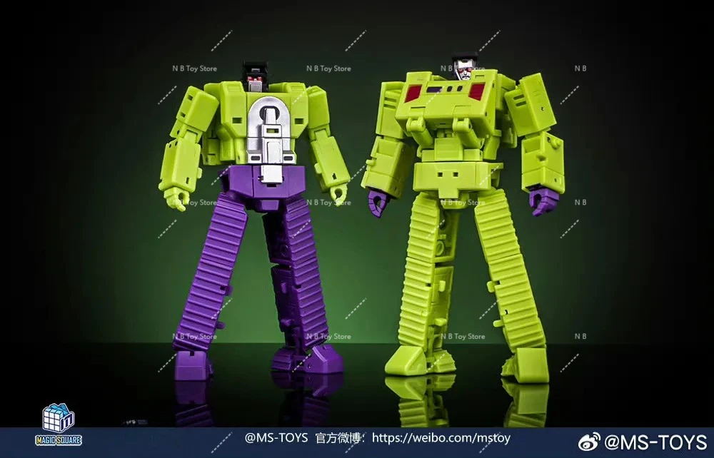 [Op voorraad] Magic Square MS-41A MS-42A 10 cm MS41A MS42A Graafmachine Bulldozer Devastator Transformatie Action Figure
