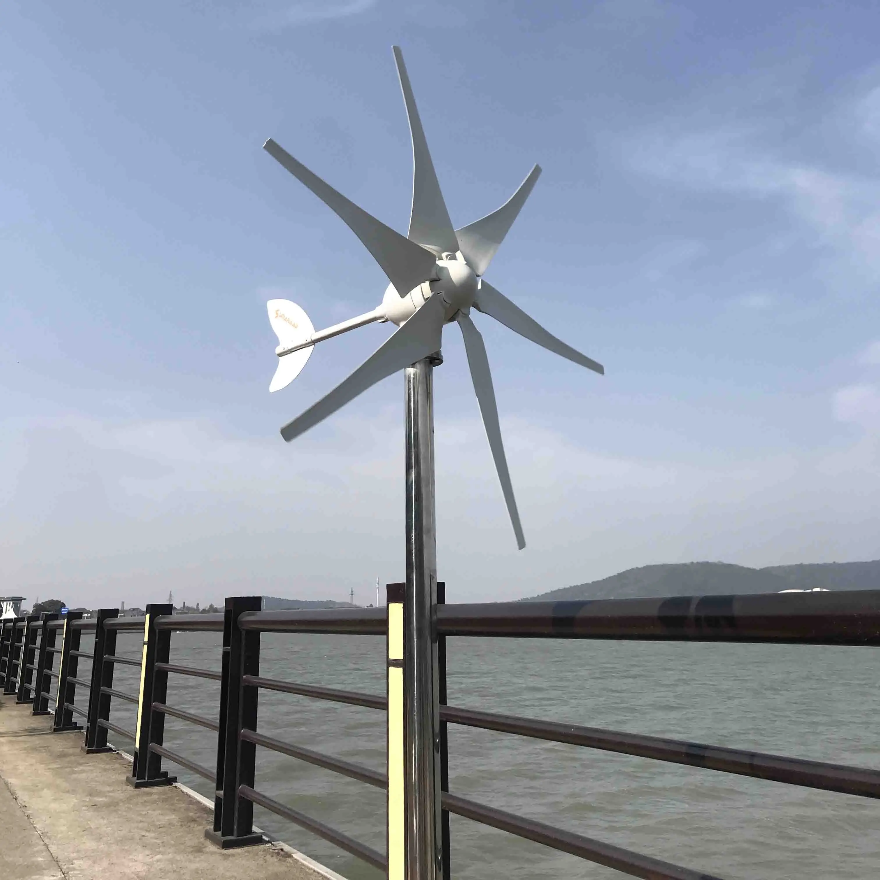 Imagem -06 - Gerador Horizontal da Turbina Eólica Energia Livre Dínamo Magnético Poder Forte Inversor Output para a Casa 2000w 2kw 12v 24v 220v o