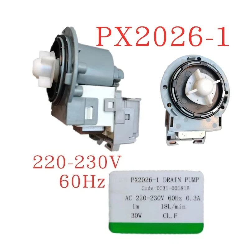DC31-00181B for Samsung washing machine drain pump motor PX2026-1 60HZ