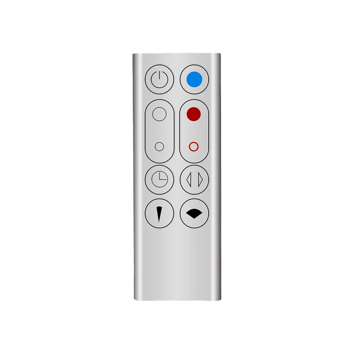 Replacement Remote Control Suitable for Dyson AM09 HP00 HP01 Air Purifier Leafless Fan Remote Control Silver