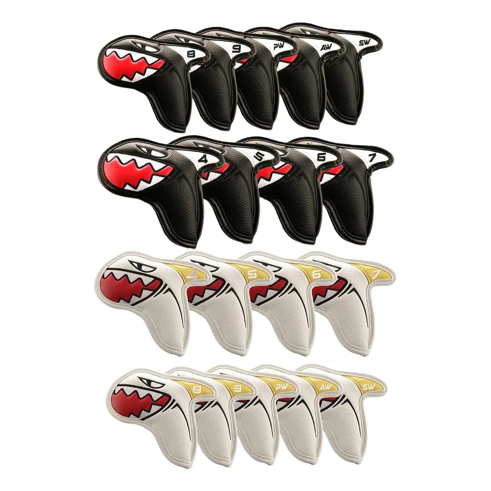 9pcs Household Golf Cover, Golf Club Head Cover golf Cover Durable & Lightweight