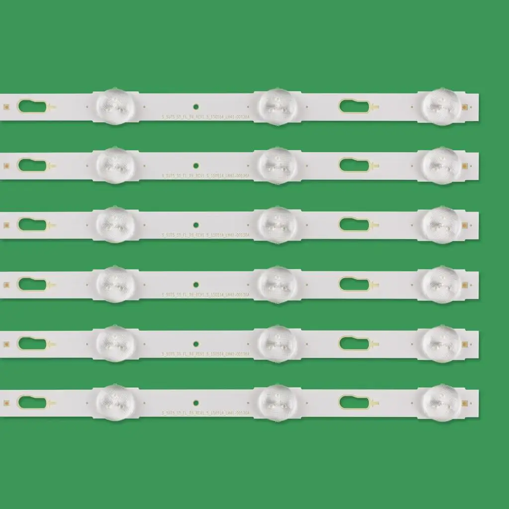 12 PCS LED backlight strip For Samsung UE55KU6000K UE55KU6000 UE55JU6740 UE55JU6742 UE55JU6745 UE55JU6500 UE55KU6300 UE55KU6079