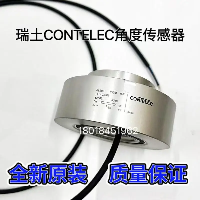 CONTELEC GL60 Rotary Angle Potentiometer 5K 10K M150 Industrial Precision Displacement Detection Sensor for AutomationEquipment