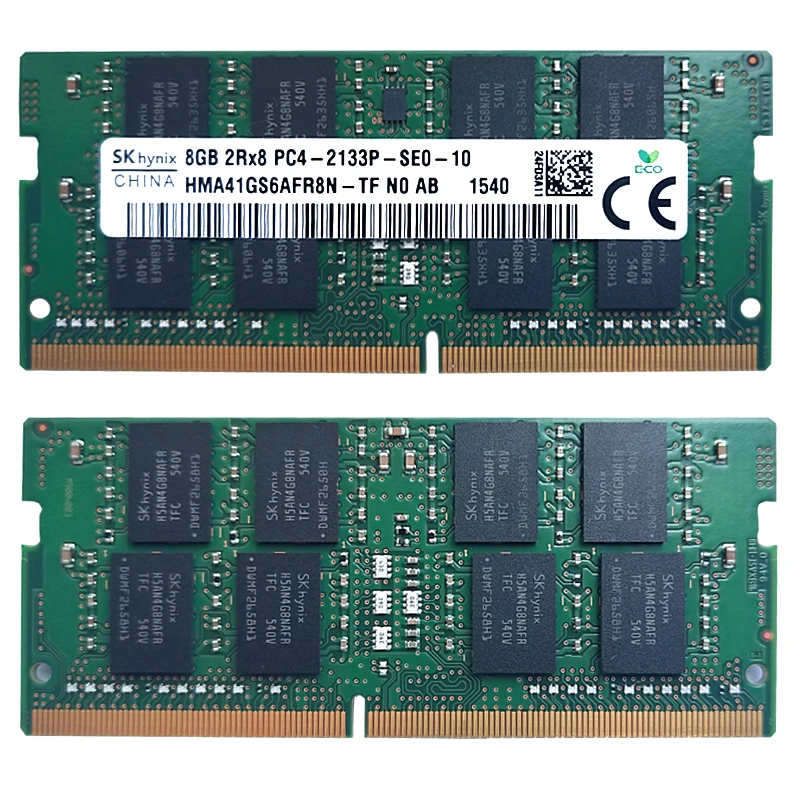 SK Hynix DDR4 8GB 2133MHz 2400MHz 2666MHz 3200MHz RAM PC4 1Rx8 1Rx16 2Rx8 2133P 2400T 2666V 3200AA Laptop memory SO-DIMM16GB32GB