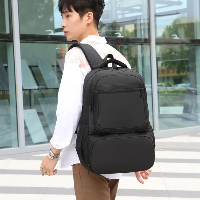 16inch Laptop Backpack With Lunch Compartment For Men Large Capacity Insulated Food Storge Lunch Bag Travel Business Backpack