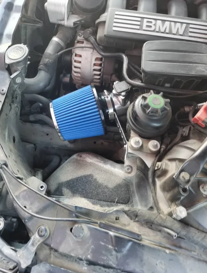 Cold Air Intake Kit Engine Filter Fits BMW E46 N46 E60 520i 523i 525i 530i E90 E92 E93 318 320 325 330 03-09 AUDI A4 B5 B6 B7