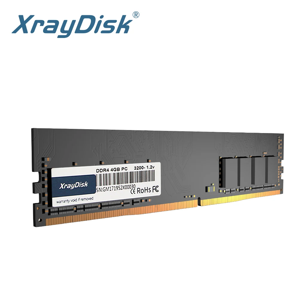 xraydisk memoria ram ddr4 4gb 8gb 16gb 2400mhz 2666mhz e 12v suporte para placa mae intel 01