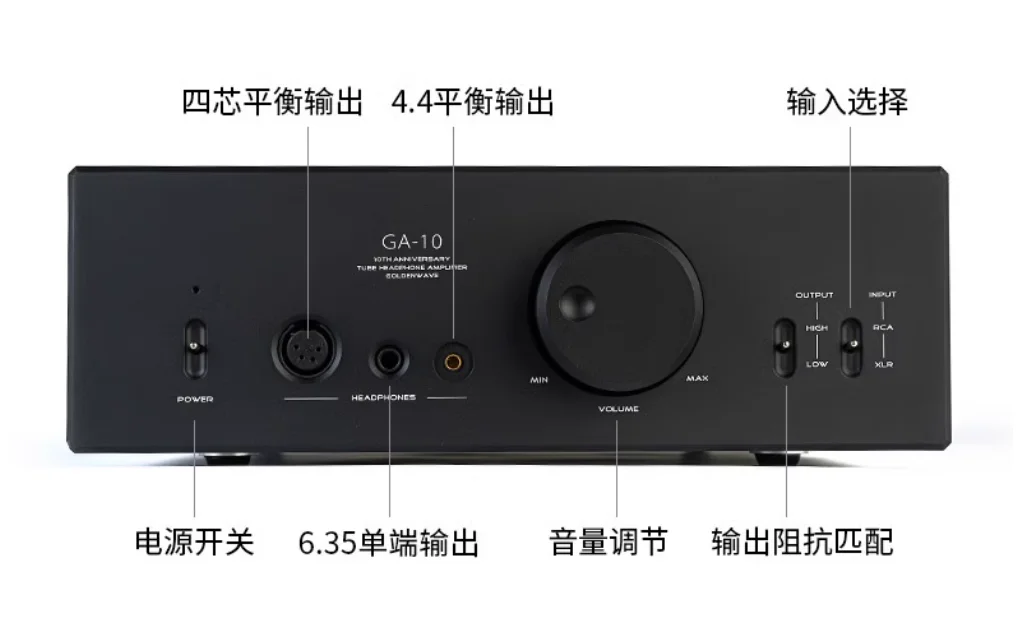 HIFIMAN GA-10 Bys Channel Earamplifier, Pure Earamplifier, 10th Workers Edition