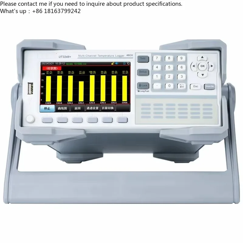 

48 Industrial Temperature Logger UT3200+ -200°C~1800°C Range 0.01°C Resolution 500ms Scan & 300V Isolation OEM Supported