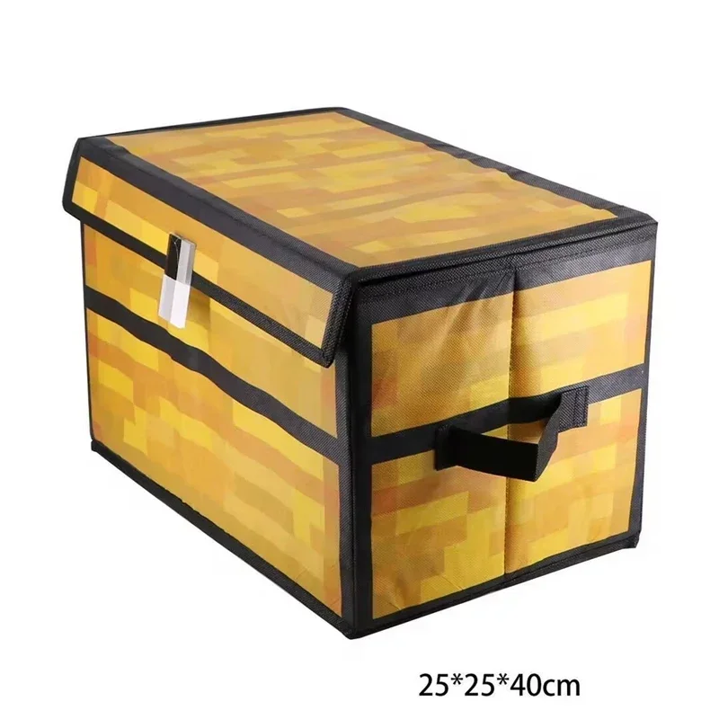 New My World Game Peripheral Toy Minecrafte Model Trap Treasure Box TNT Lawn Storage Box Multi Functional Storage Box Gifts Toys