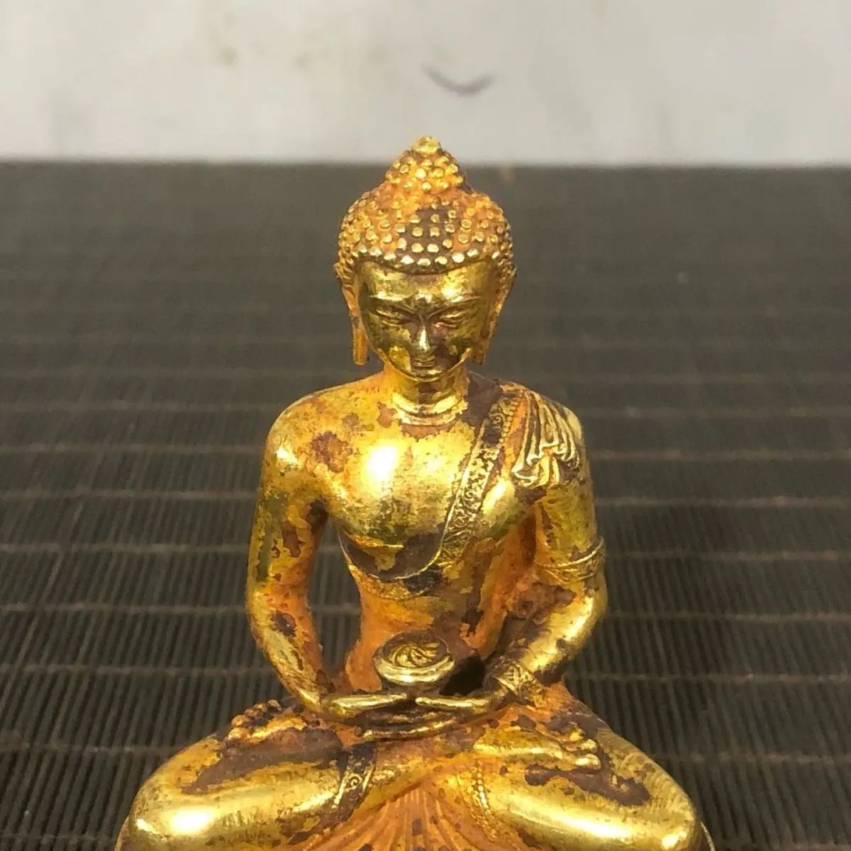 Sitting medicine buddha shakyamuni buddha Ornament Decoration Tea Pet Figurines Desk Decor Accessories