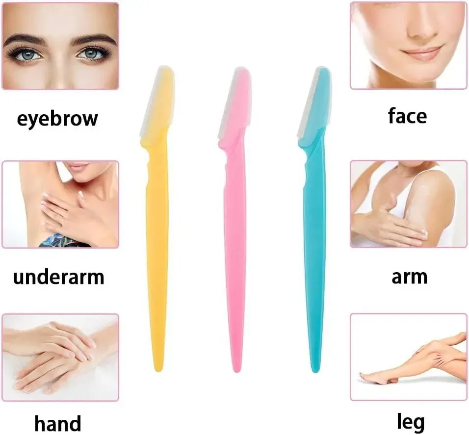 Eyebrow Trimmer Blade Shaver Portable Face Razor Eye Brow Epilation Hair Removal Cutters Safety Razor Makeup Tools makeup