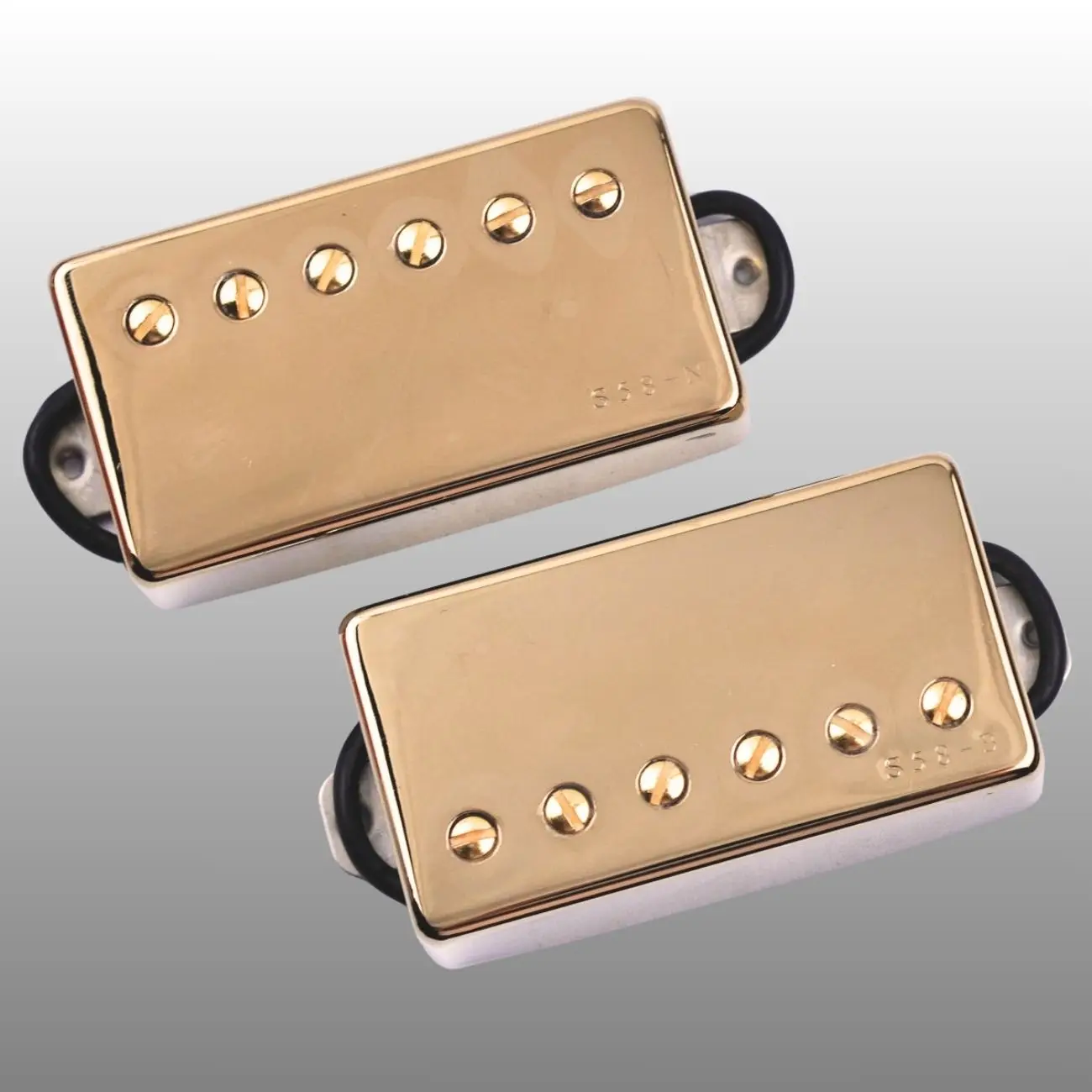 1 Set Original IBZ Super58 S58 Pickups Humbucker Alnico Pickups 2 Core Wire Gold For IBZ Guitars  Made in Korean OLD STOCK