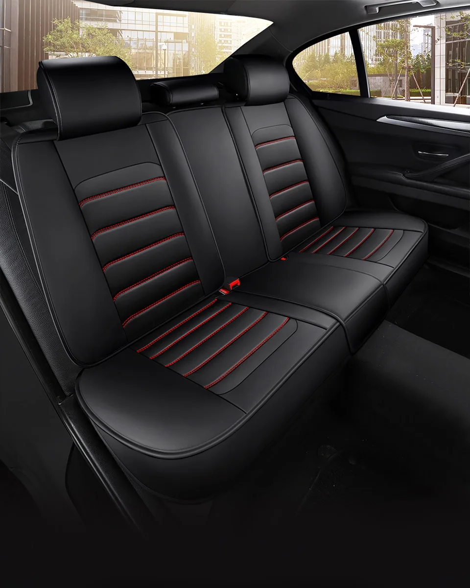 Leder-Sitzbezug für Skoda Octavia 2, Superb 3, Karoq, BMW E60, E61, Touring – Autozubehör, Innenraum, Dropshipping, Komplettset. – Detail 8