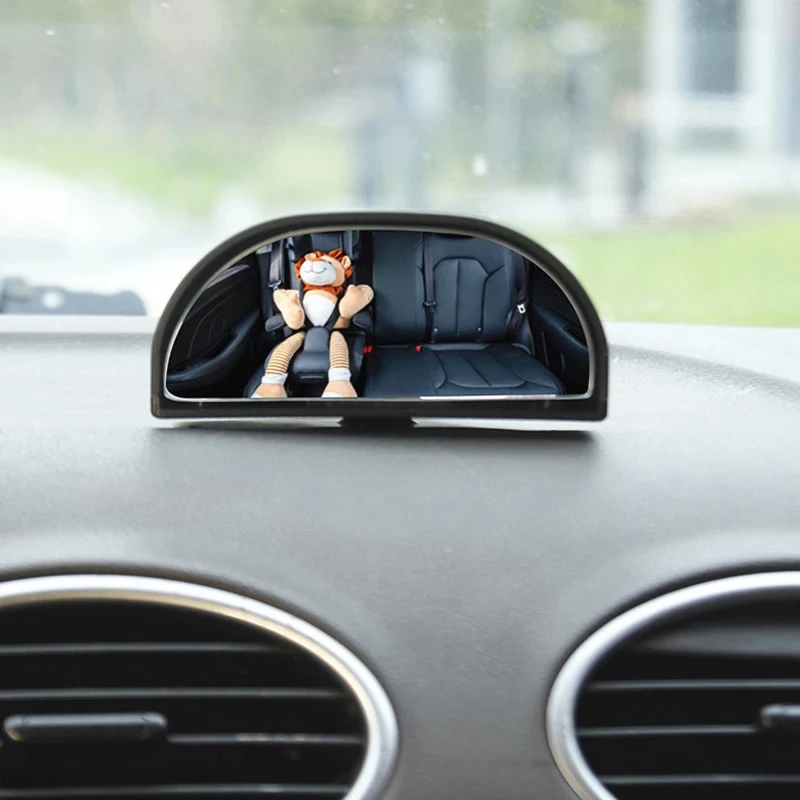 360 Degree Adjustable Car Mirror Wide Angle Side Rear Mirrors Blind Spot Snap Way for Parking Auxiliary Rear View Mirror
