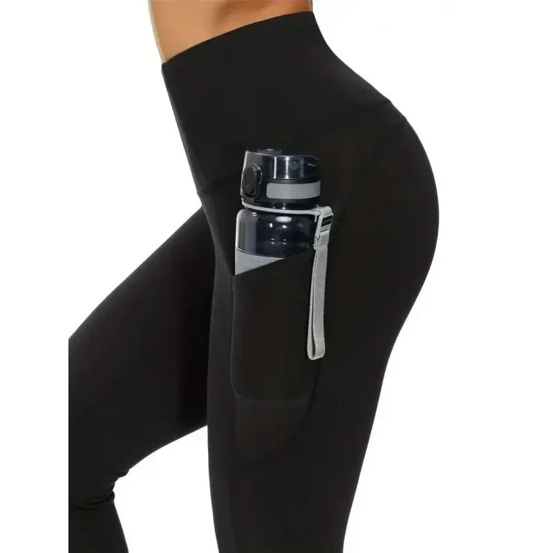 High Waist Yoga Leggings with Pocket Women Leggings Seamless Fitness High Elastic Fashion Hip Liftting Slim Gym Trainning Pants
