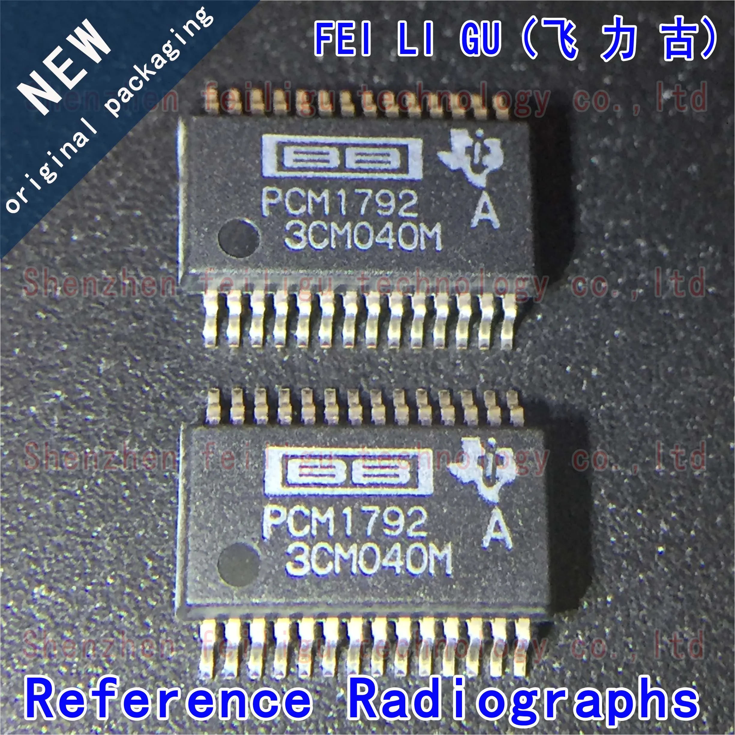 1/10/30Pieces 100% New original PCM1792ADBR PCM1792ADB PCM1792 Package:SSOP28 ADC/DAC Audio DAC Chip