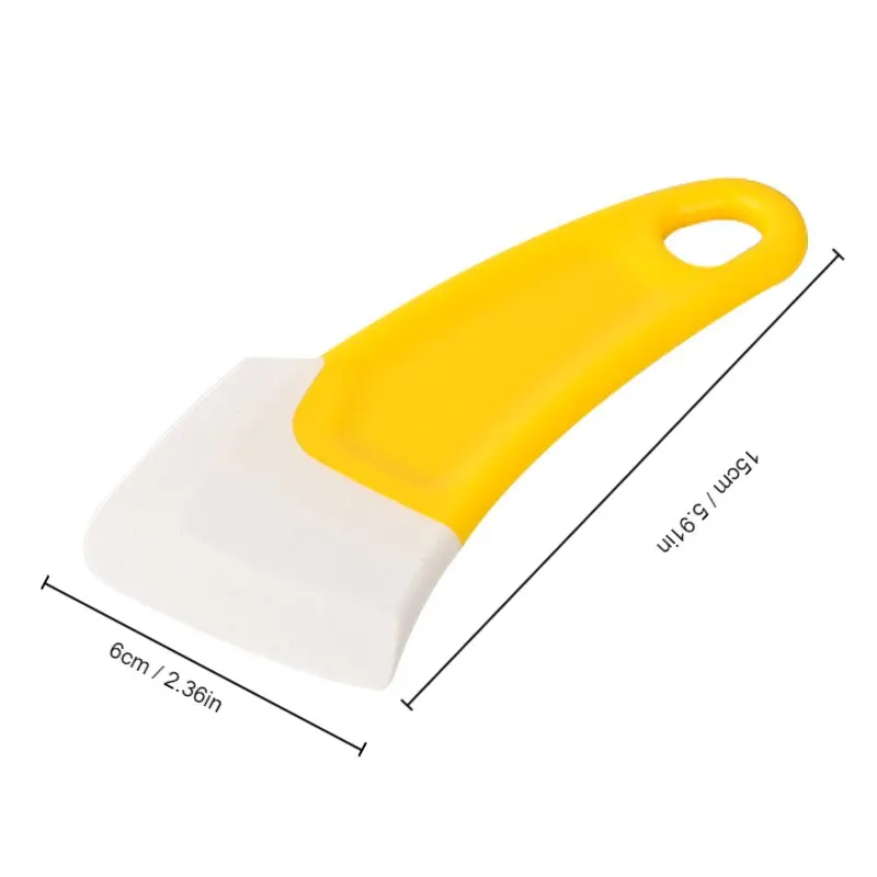 1Pc Kitchen Cleaning Knife Silicone Material Multifunction for Refrigerator Hood Pan Oil Bottom Cleaning image 4