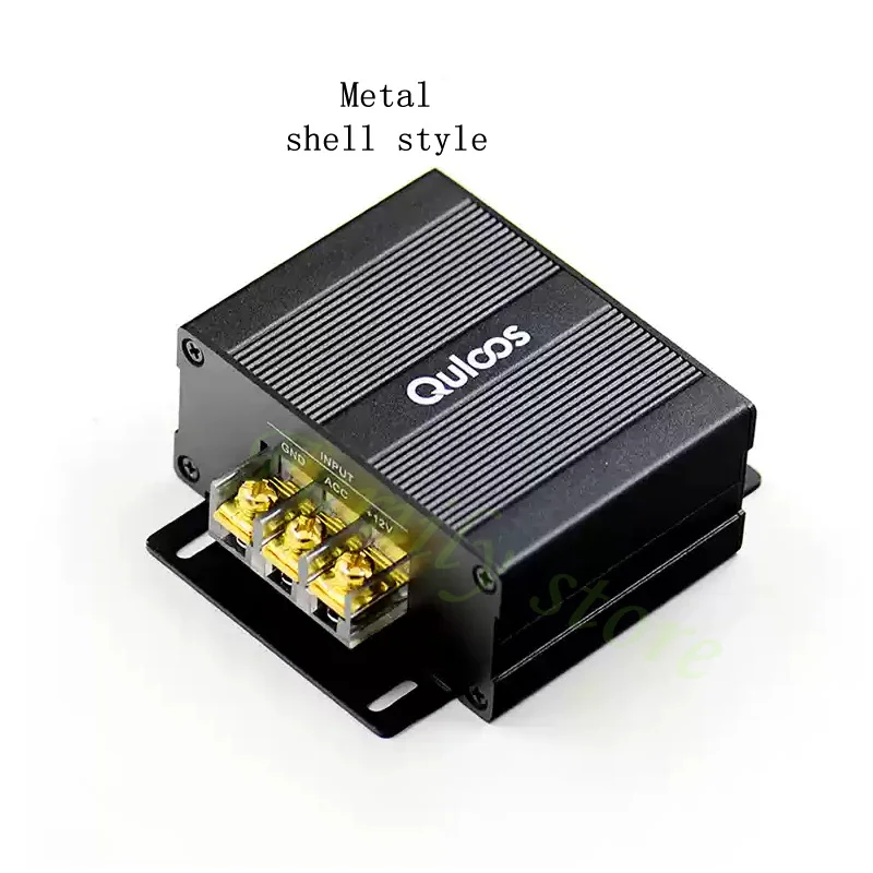 Suitable for Qianlongsheng QU02 car mounted linear buck HiFi power supply 11.5V 2A noise filtering ACC enable