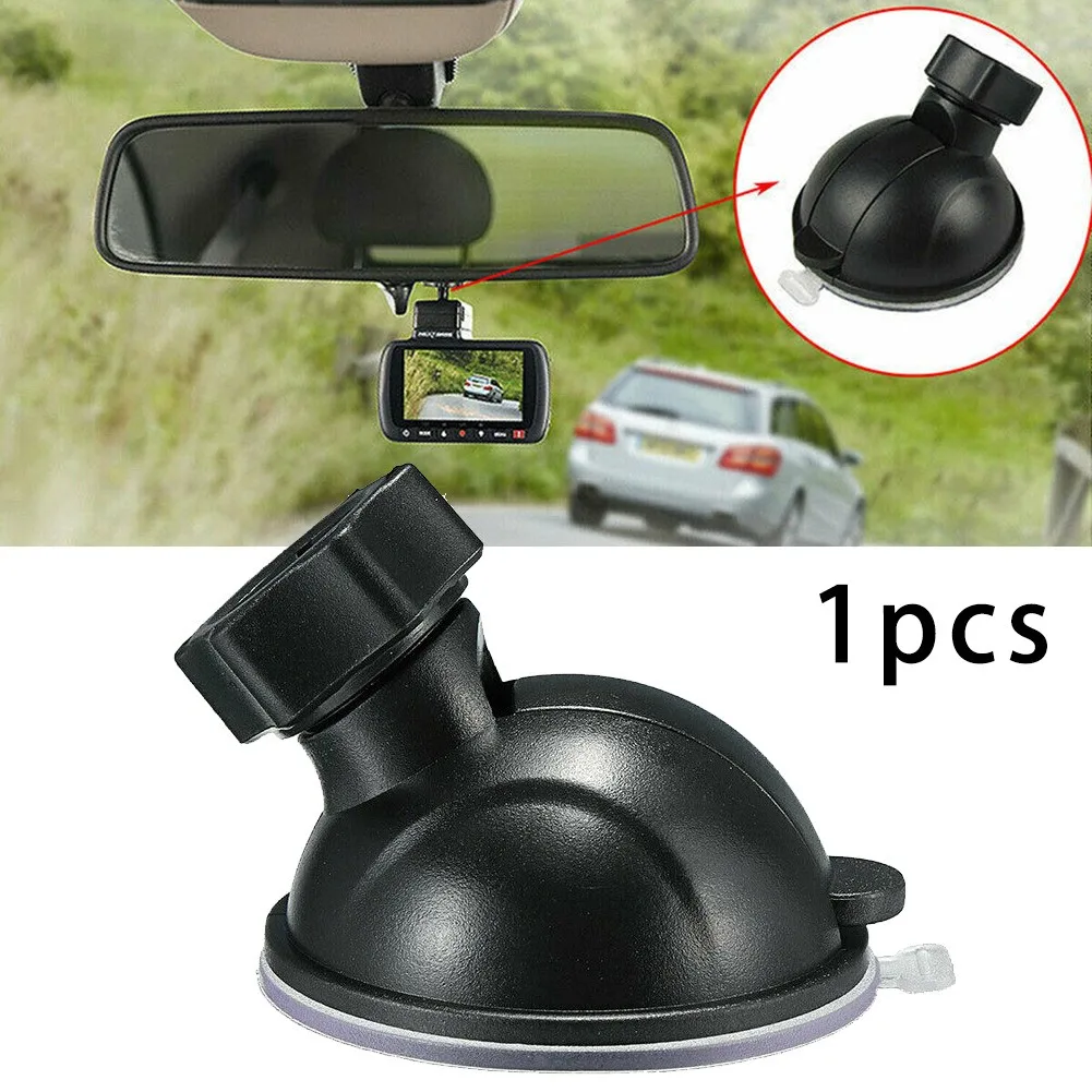 1pc Mini Car Suction Cup Holder Black For Nextbase Car Driving Recorder 112 212 312GW 412GW 12mm Light Ball Bracket Auto Parts