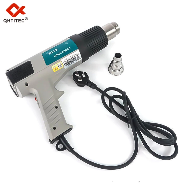 

2025 JCD для QUICK 885 Вт Портативный электрический фен 220 В Многофункциональный нагревательный инструмент для сварки и ремонта с металлической опорой