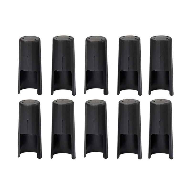 

10 Pieces/set Professional Alto Tenors Saxophone Mouthpiece Protect Cover