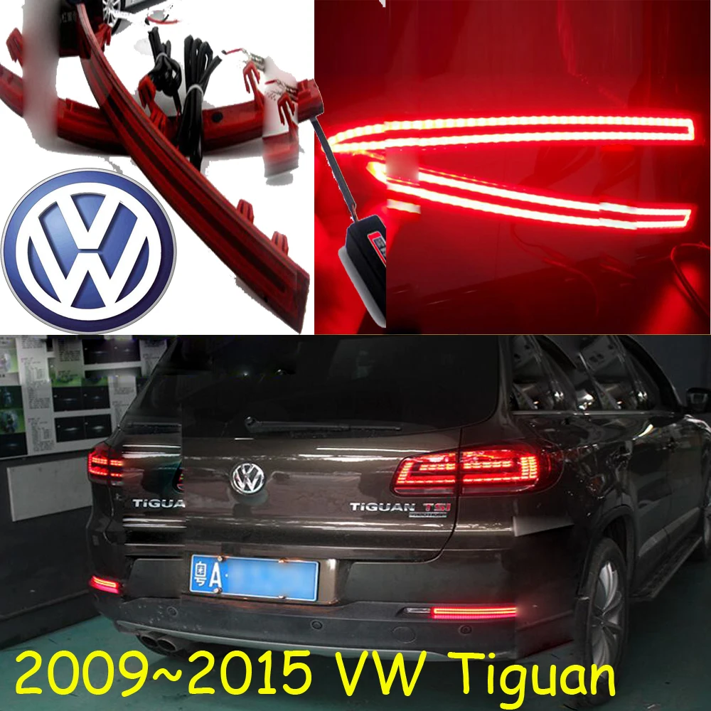 car accessories bumper tail light for Volkswagen Tiguan taillight LED Reflector 2009~2015y Taillamp auto for VW Tiguan fog lamp